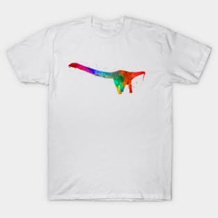 Apatosaurus in watercolor T-Shirt